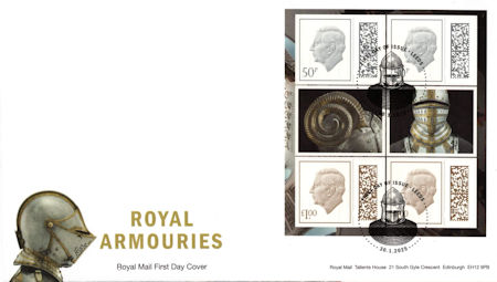 2025 Commemortaive First Day Cover from Collect GB Stamps