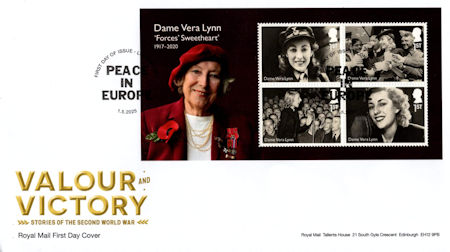 2025 Commemortaive First Day Cover from Collect GB Stamps