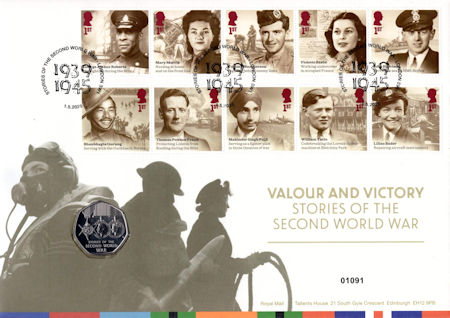 2025 Medal and Coin Covers from Collect GB Stamps