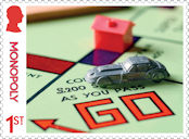 Monopoly 1st Stamp (2025) Collect £200 salary as you pass GO 