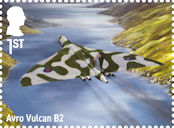 Military Jet Aircraft 1st Stamp (2026) Avro Vulcan B2
