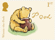 Winnie the Pooh 1st Stamp (2026) Winnie the Pooh