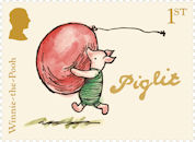 Winnie the Pooh 1st Stamp (2026) Piglet