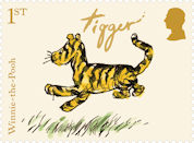 Winnie the Pooh 1st Stamp (2026) Tigger