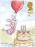 Winnie the Pooh 1st Stamp (2026) Piglet