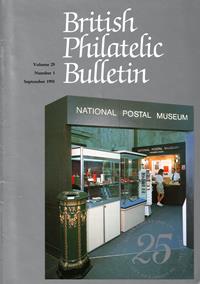 British Philatelic Bulletin Volume 29 Issue 1